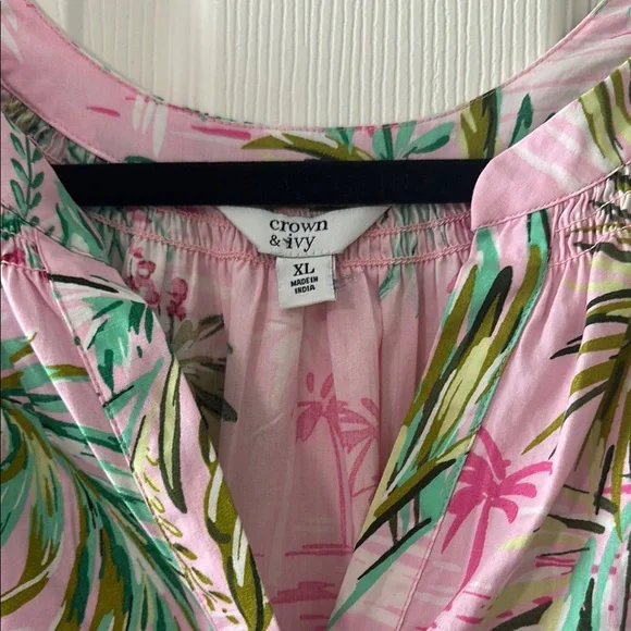 Crown & Ivy Pink Floral Dress - Picture 4 of 7